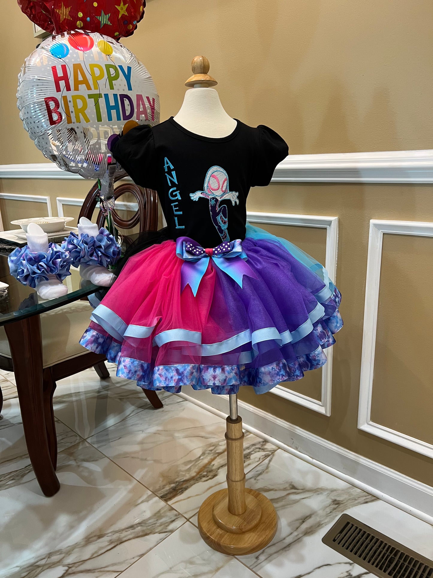 Custom Tutu Birthday Outfit #2