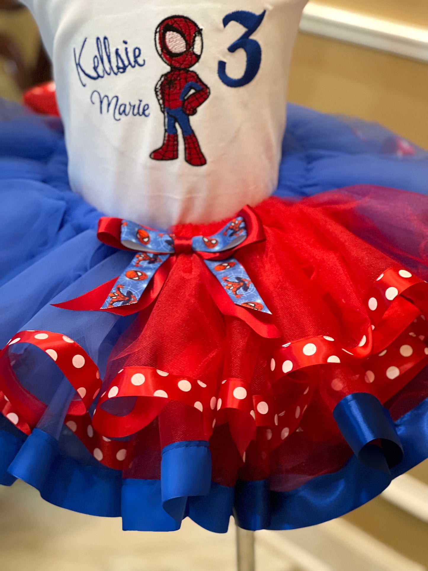 Custom Tutu Birthday Outfit #1