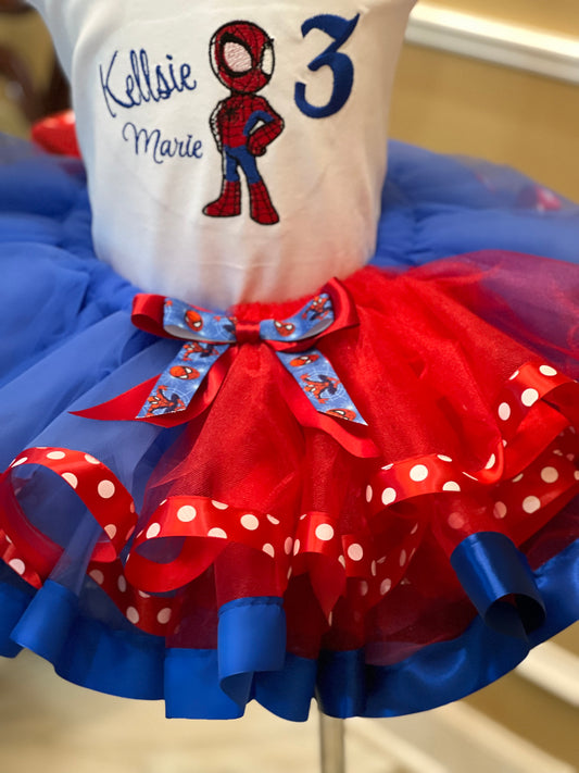 Custom Tutu Birthday Outfit #1