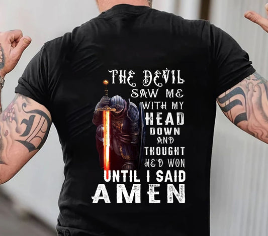 The Devil Saw Me Tee